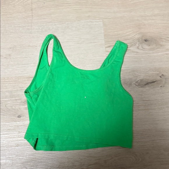 Wild Fable Bright Green Going Out Crop Top - Picture 5 of 5